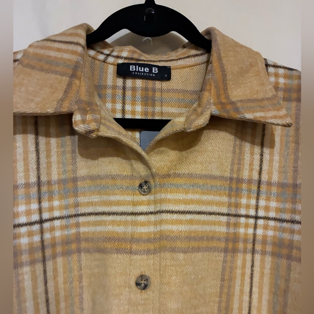 Blue B Collection Button Down Shirt - Picture 4 of 9